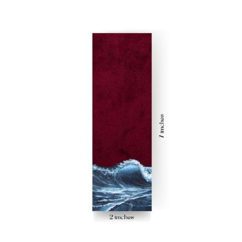 Motivational Quotes & Ocean Landscape Bookmark Set (3 Pcs)