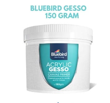 Bluebird Acrylic Gesso Canvas Primer