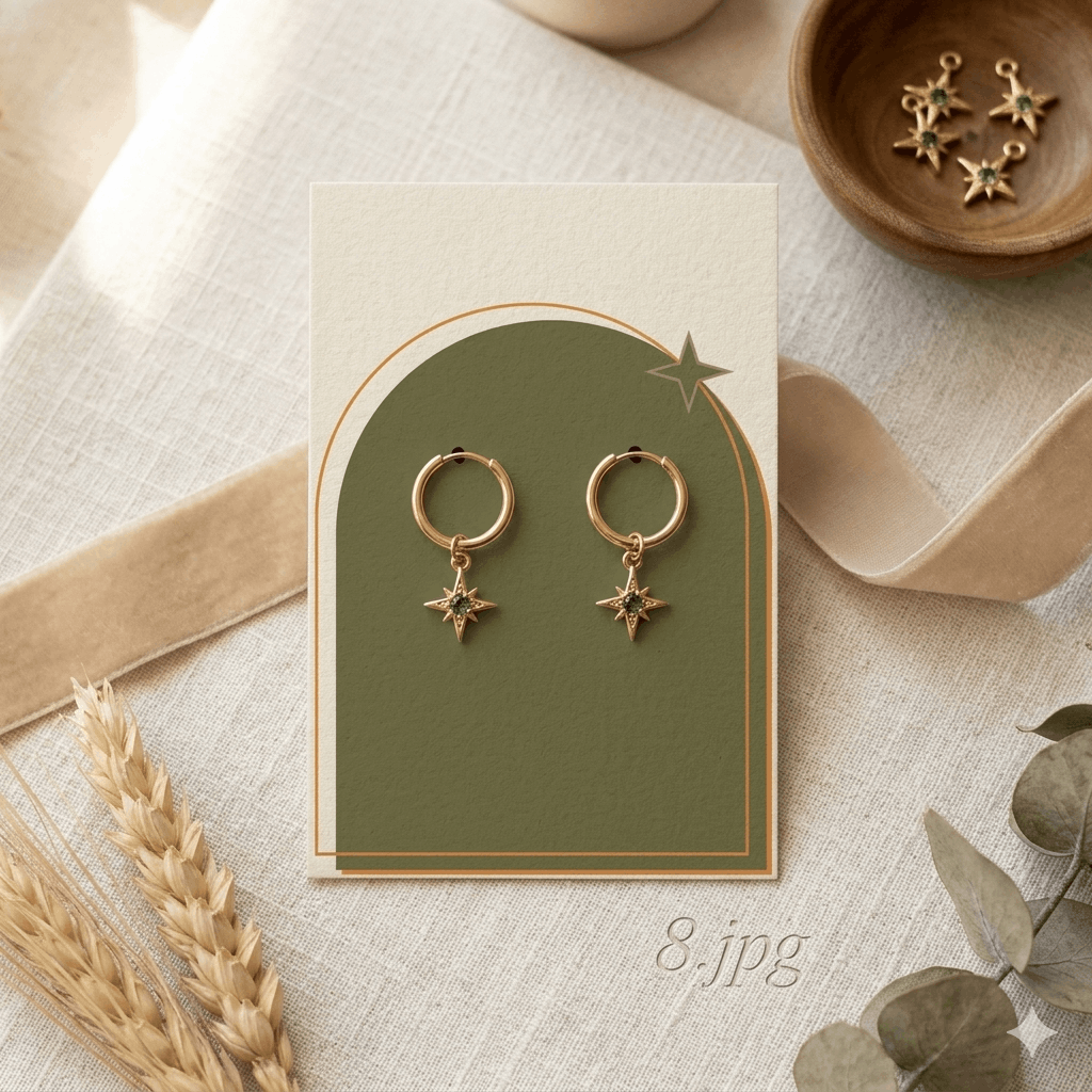 Custom Earring Display Cards