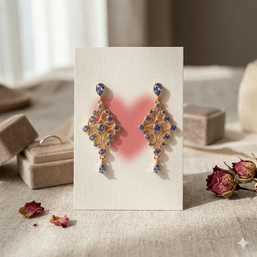 Heart Earring Display Cards