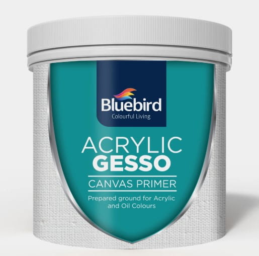 Bluebird Acrylic Gesso Canvas Primer