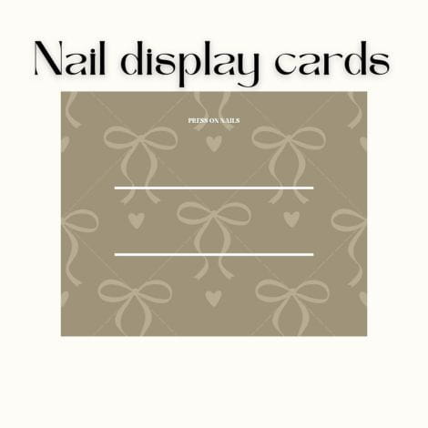 Bow Pattern cards