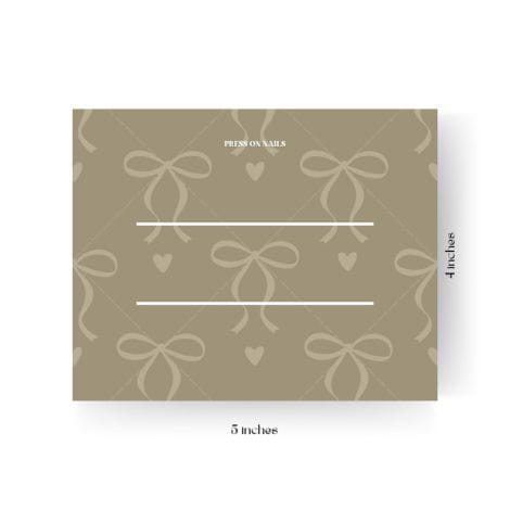 Bow Pattern cards