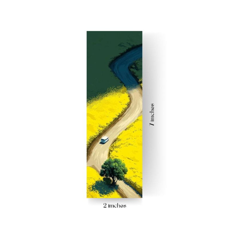 Aesthetic Studio Ghibli Inspired Anime Landscape Bookmark Set (3 Pcs)